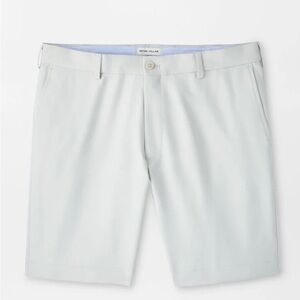 Peter Millar Men's Salem Performance Golf Short British Grey 42 Excellent Condit